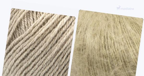 Comparer :  Knitting For Olive Merino Sand,  Knitting For Olive Soft Silk Mohair Trenchcoat