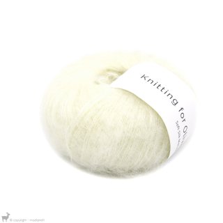  Lace - 02 Ply Knitting For Olive Soft Silk Mohair off-White