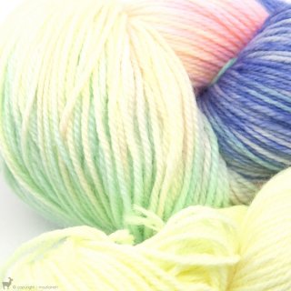  Fingering - 04 Ply Kit Lily And Pine Day Lily Sock Rainbow Sherbert