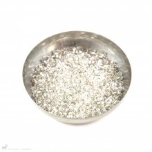  Perles 8/0 Perles rocailles 8/0 Silverlined Crystal 1
